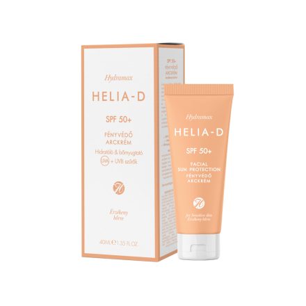 Helia-D Hydramax SPF 50+ Fényvédő Arckrém Érzékeny Bőrre 40ml