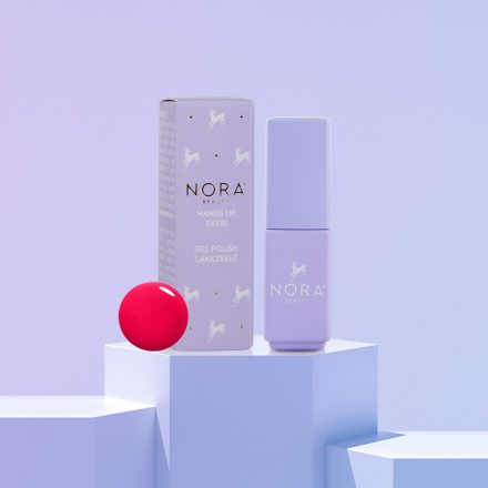 Nora Beauty Lakkzselé (géllakk) HD-04 Creamy Coral