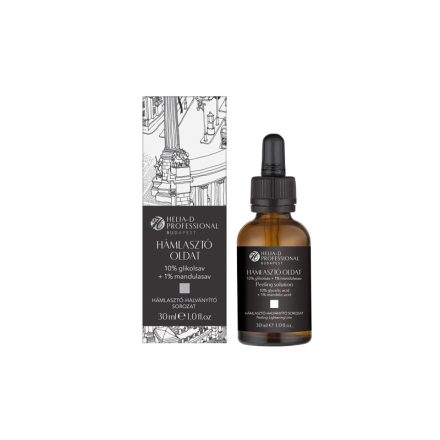 Helia-D Professional Budapest Hámlasztó Oldat 10% Glikolsav + 1% Mandulasav 30 ml