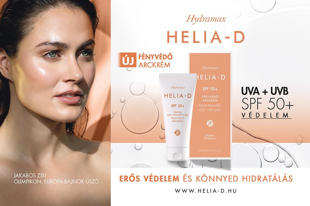 Védelem a káros UV-sugarak ellen a Hydramax SPF 50+ fényvédő krémmel