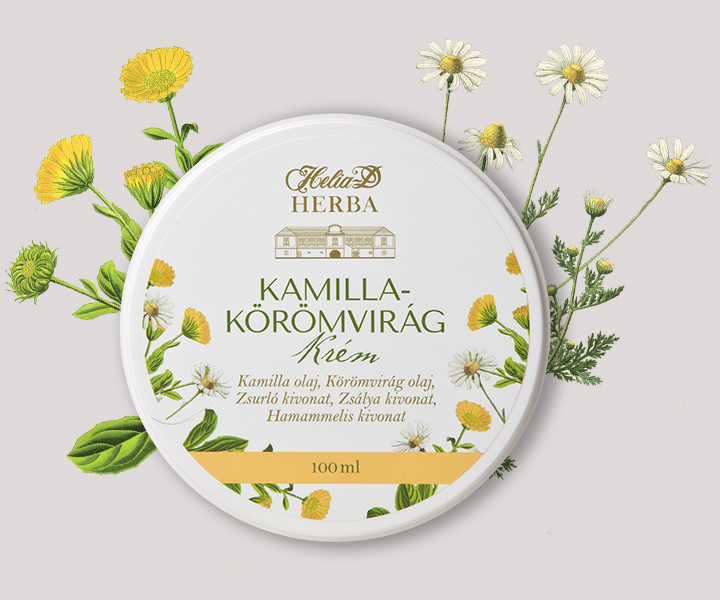 Helia-D Herba Kamilla-Körömvirág krém