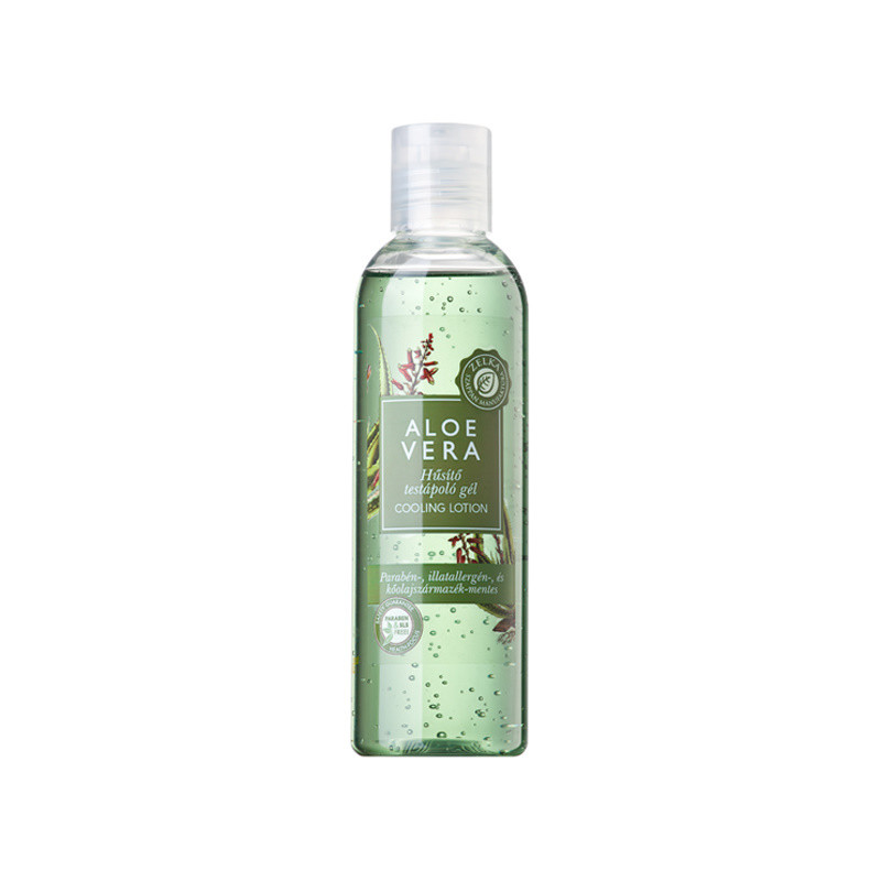 Zelka Aloe Vera Hűsítő Testápoló Gél Zelka Aloe Vera Hűsítő Testápoló Gél